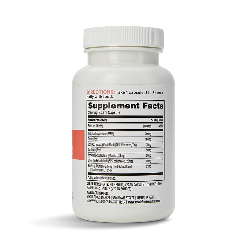[Australia] - 365 by Whole Foods Market, Hair Skin & Nails 2000 Biotin, 90 Count 