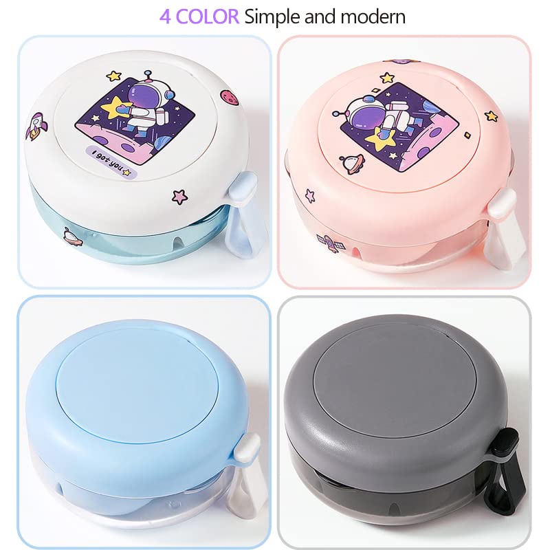 [Australia] - Denture Case, Definitely No-Leak Portable Retainer Case Denture Bath Box for Traveling Perfectly, Denture Cups for Soaking Dentures & Mirror(Black) Black 
