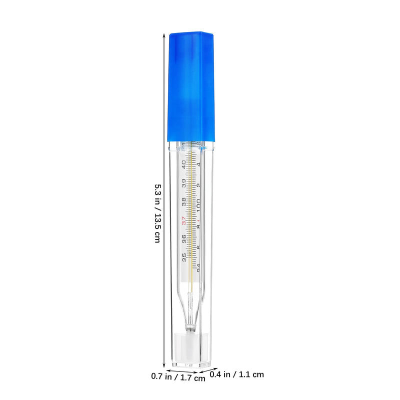 [Australia] - MAGICLULU 3Pcs Glass Oral Temperature for Adults Precise Measurement Fast Reading for Elderly Family Dual Scale ‚ÑÉ & ‚Ñâ 