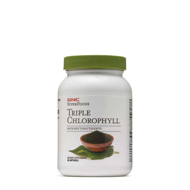 GNC Superfoods Triple Chlorophyll, 90 Softgels