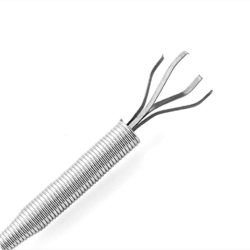 [Australia] - Flexible Grabber Claw Pick Up Reacher Tool with 4 Claws Bendable Hose Pickup Reaching Assist Tool for Litter Pick, Home Sink, Drains, Toilet(24 Inches) 1 Pack 