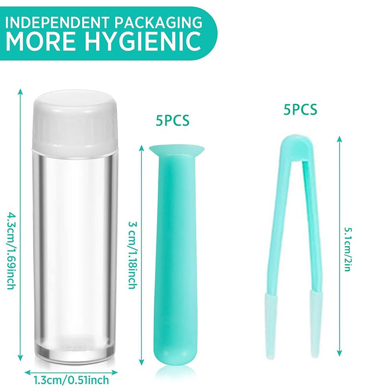 [Australia] - Yuqilin Contact Lens Insertion Aid, 10 Pieces Contact Lens Sucker Contact Lens Applicator Remover Tool Remover Inserter, Essential Accessory for Hygienic Wearing Experience 