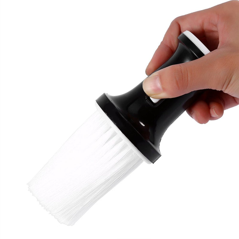 [Australia] - Sonew Portable Barber Brush Neck Hair Cleaning Brush Hairdressing Salon Tool for Men, Remove Broken Hair, Soft, Tactile Comfortable (102g(Large)) 102g(Large) 