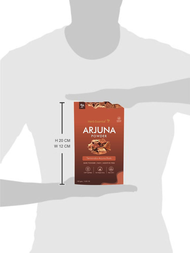 [Australia] - 7.05 Ounce Arjuna Powder, Terminalia Arjuna Bark Supplement, No Preservatives, Vegan and GMP Certified- 3.52 Ounce (100g Pack of 2) 200 g 