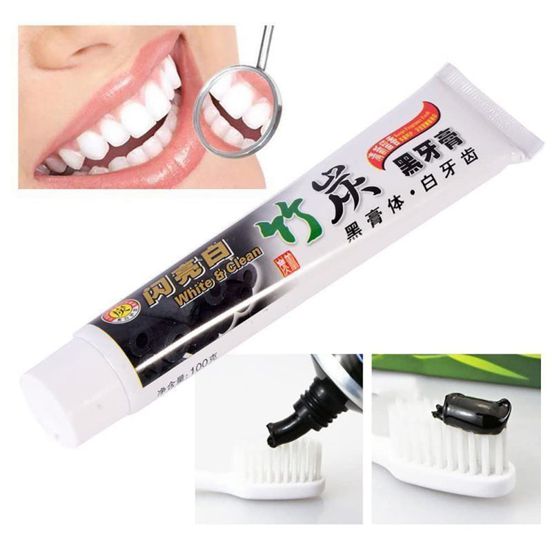 [Australia] - Bamboo Charcoal Toothpaste Whitening Formula Fresh Breath Whitener Effect 100g 