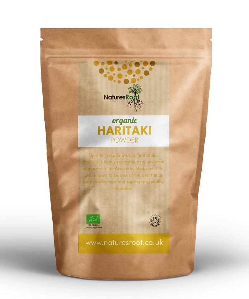 Nature’s Root Harad Powder 500g - Haritaki Powder | Ayurveda Herb | 100% Natural | Superfood Supplement | Terminalia Chebula 500 g (Pack of 1)