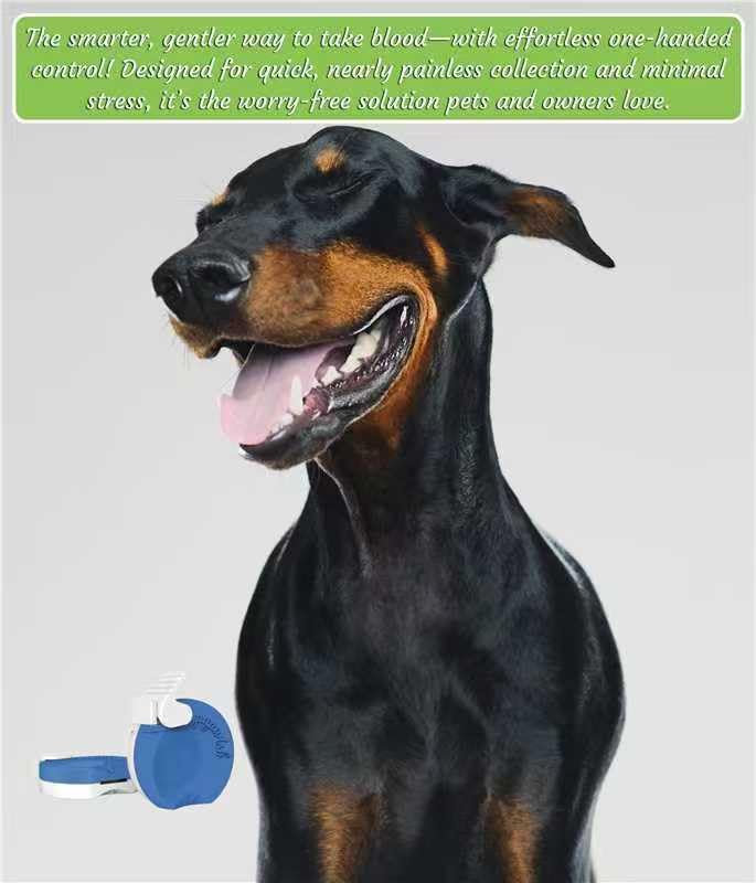 Dog Pregnancy Test Kit, Needle-Free Painless At Home Detection, 98% High Accuracy, Fast & Safe Canine Pregnancy Test for Dogs