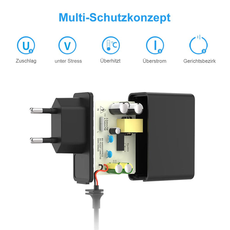 [Australia] - Newding 4.3V A00390 charging cable for shaver Philips One Blade QP2721 QP2821 QP2520 QP2620 MG3720 MG3730 MG5720 MG5730 BT3206 BT3208 BT405 QT4000 Beard Trimmer power supply, Shaver OneBlade Charger Cable 