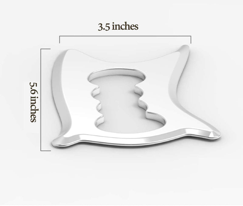 Guasha Scraping Massage Tool for Soft Tissue, Myofascial Release IASTM Tools for Back, Legs, Arms, Neck, Shoulder (D1)