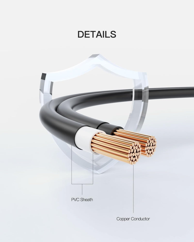 [Australia] - 1.5 m USB power cable suitable for Hatteker charging cable cordless hair trimmer pro hair clippers beard trimmer RFC-696 RFC-695 RFC-690 RFC-692 RFC-588 RFC-598 razor replacement power cable 