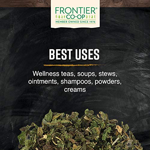 [Australia] - Frontier Co-op Stinging Nettle Leaf, 1/2-Pound, Cut & Sifted for Teas, Soups, Smoothies and Stir Frys (Packaging may vary) 
