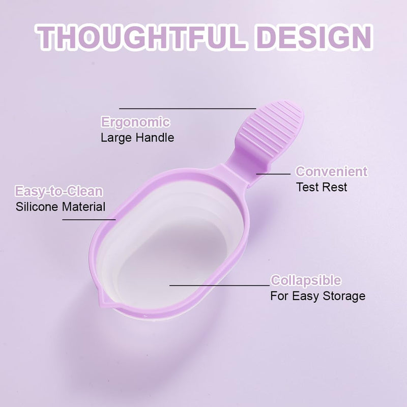 Urine Cups for Ovulation & Pregnancy Tests 2 Pack Reusable Pee Cup Collapsible Specimen Container Urine Sample Detection