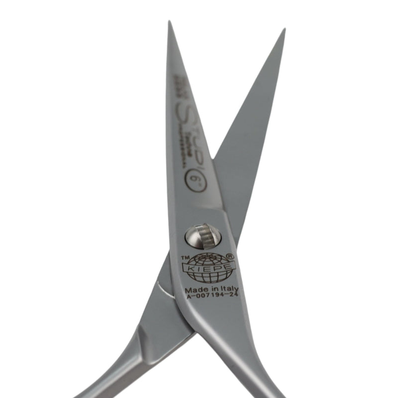 [Australia] - Kiepe 2233 Studio Techno Professional hairdressing scissors with Relax Ergonomic Design, micro-serrated blades, wide precision blades made of carbon-chromo stainless steel, 6 inches 6'' 