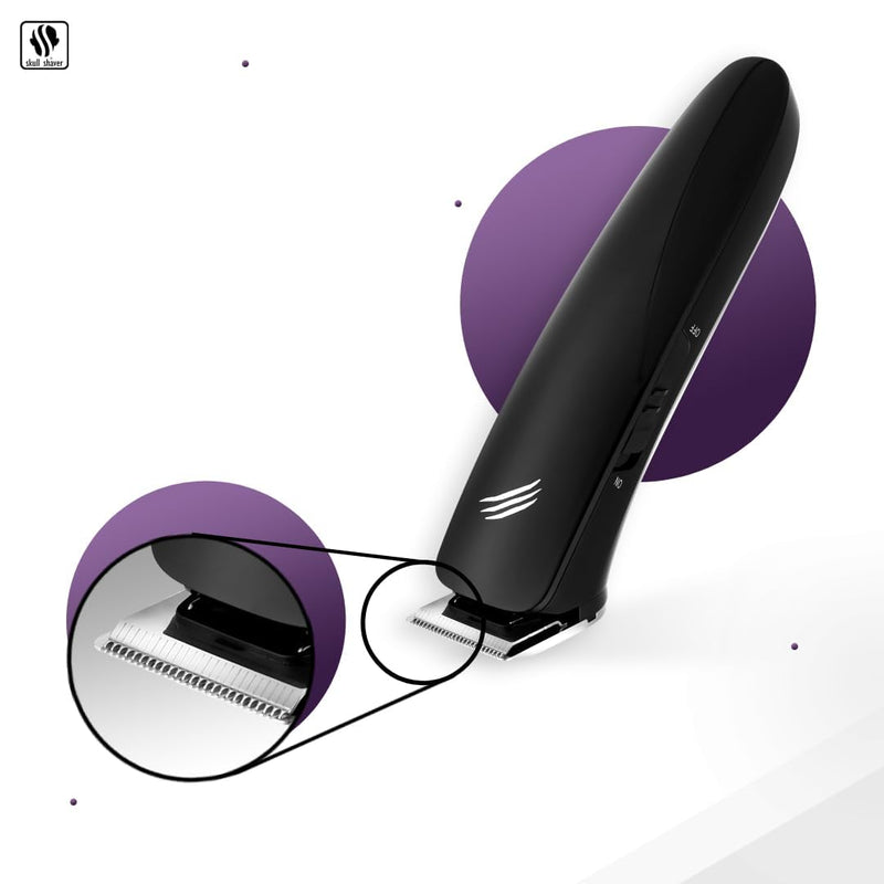 [Australia] - Skull Shaver Baby Beast Trimmer: Ultimate Cordless Hair & Beard Trimmer with Precision Blades | Complete Grooming Kit 