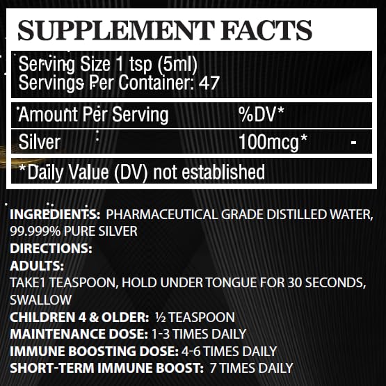 [Australia] - Colloidal Silver Hydrosol Immune Support. Highest Bio-Availability. Clean, Pure & Safe ‚Äì 99.999% Pure Silver. 3rd Party Verified, Made in USA. Will Remove Unwanted Tiny Visitors 