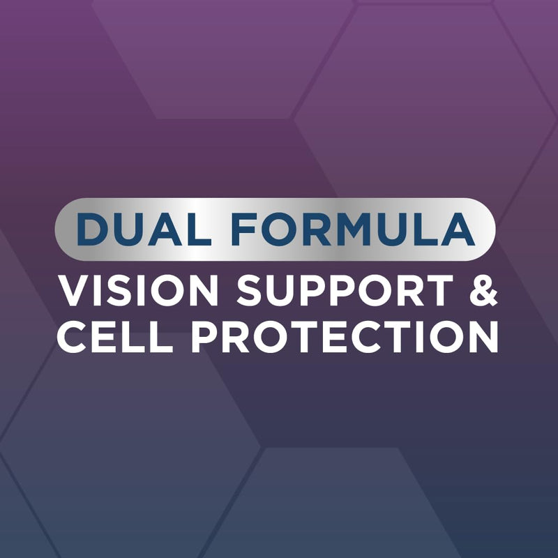 Ocuvite Cell Support Eye Supplement - Supports the Visual System & Cell Protection by Bausch + Lomb – Lutein and Zeaxanthin Supplement with Omega 3 DHA, Vitamin E and Zinc, 2 Capsules Per Day
