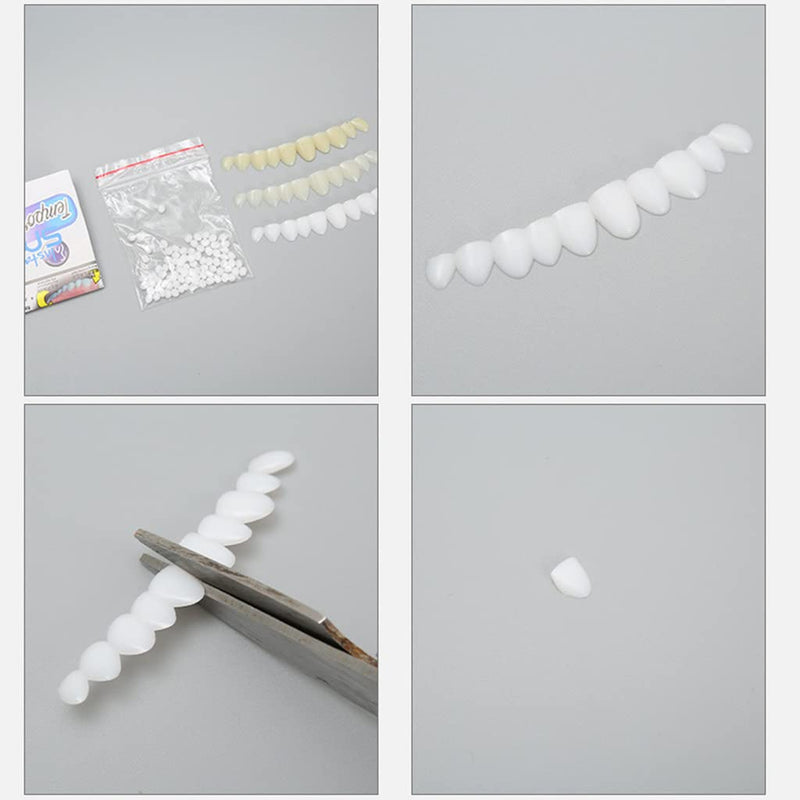 [Australia] - 3pcs Temporary Tooth Replacement Kit Replace A Missing Tooth in Minutes Repair Tooth for Women Men Adults Temporary Tooth Replacement Kit 