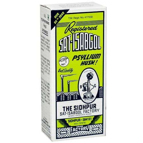 Sat-Isabgol (Psyllium Husk) 100g (Pack of 3) 100 g (Pack of 3)
