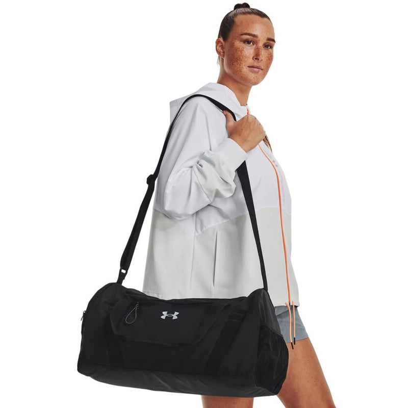 Under Armour Undeniable Signature Duffle One Size Fits Most (001) Black / / Metallic Harbor Blue
