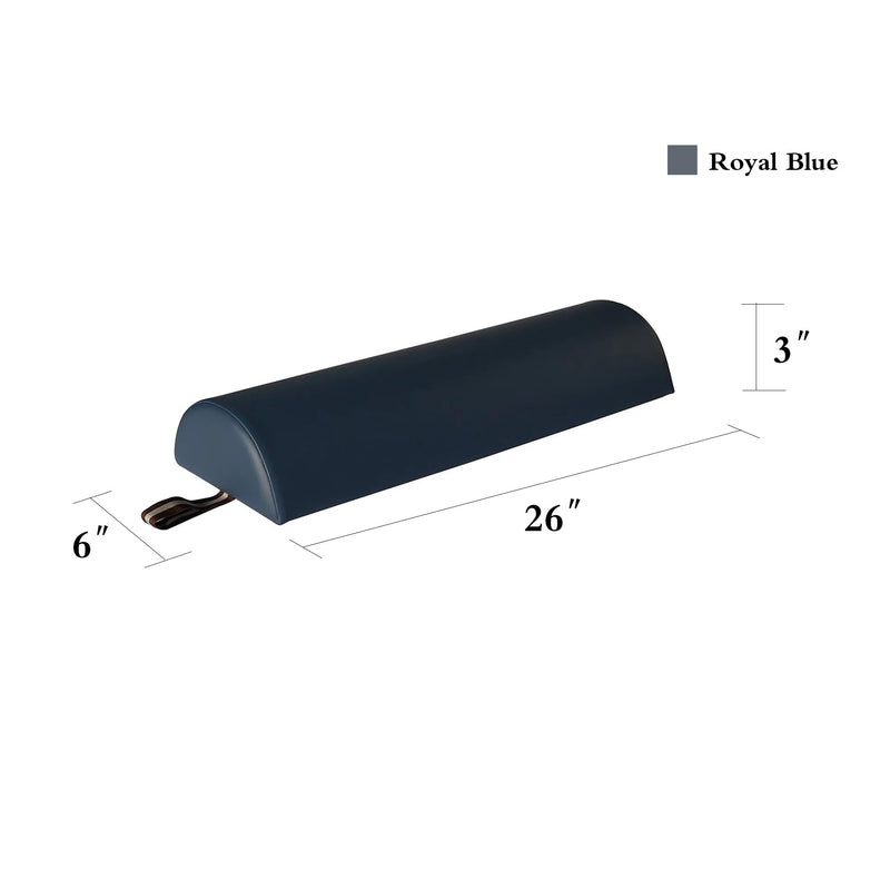 [Australia] - Master Massage 6" Half Round Bolster - Royal Blue 