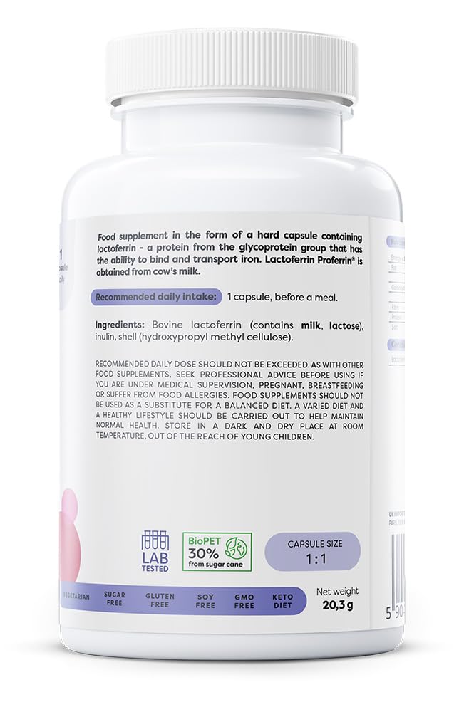 [Australia] - Osavi Lactoferrin, 200mg - 60 caps 