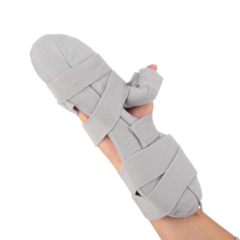 Milltrip Functional Resting Hand Splint, Stroke Hand Brace for Flexion Contractures, Hand Fractures, Wrist Sprains, Carpal Tunnel Syndrome, Hand Nerve Injury - Right