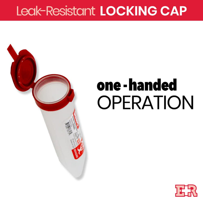 [Australia] - Ever Ready First Aid Porta Sharps Transportable Sharps Container with Locking Mechanism - 6 Count 