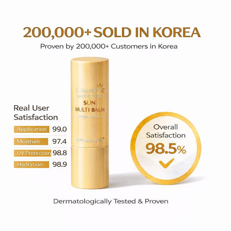 MULTI BALM STICK/AMPOULE, REPAIR, SUN & VITAMIN FORMULAS BALM/MADE IN KOREA 0.38OZ (COLLAGEN SUN BALM)