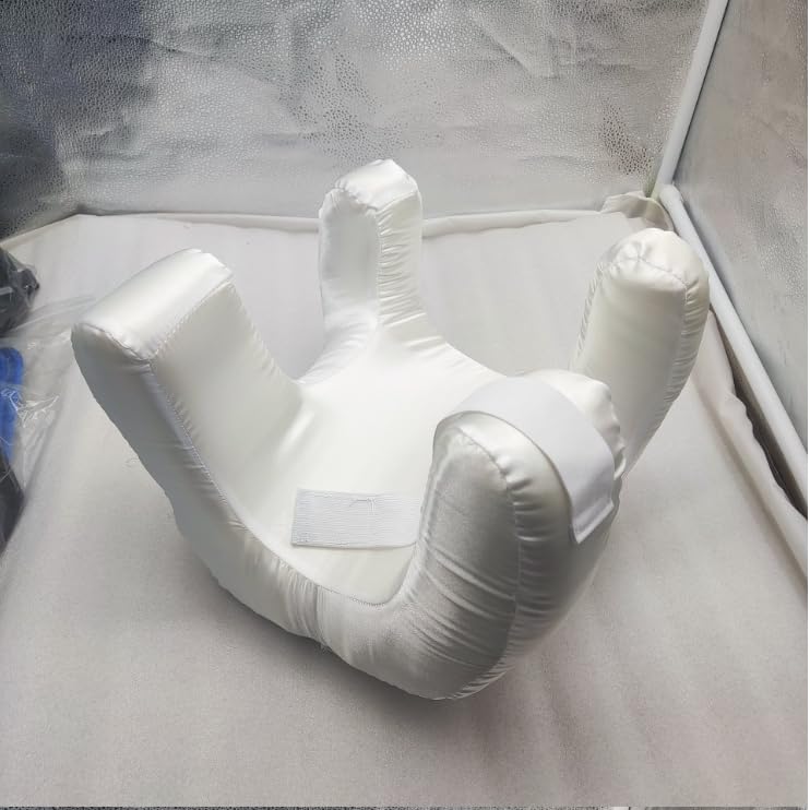 [Australia] - Beauty Sleep Anti-Wrinkle Face Pillow, U-Shaped Memory Cushion (White) White 