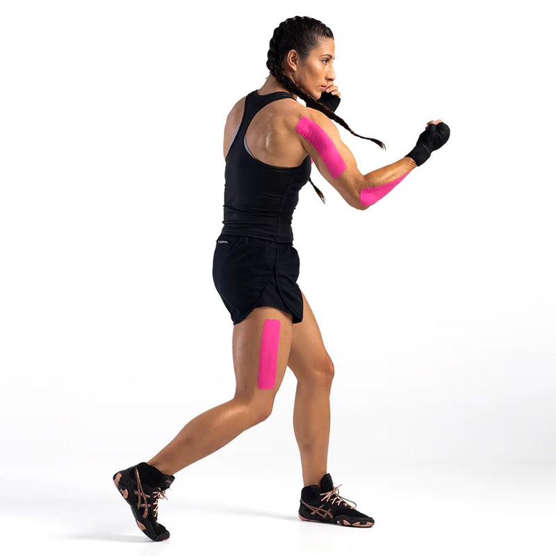 Spidertech Kinesiology Atheletic Tape 2 Inch Rolls (5 Metres Uncut) (Pink)