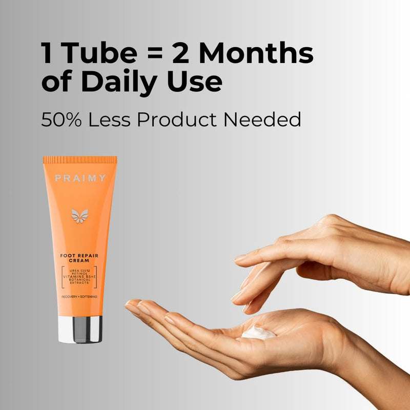 [Australia] - Foot and Elbow Cream – Urea Formula for Dry, Cracked Heels – Renewal & Softening Cream with Retinol, Vitamin B5 & E – Non-Greasy Formula for Dry Feet, Calluses & Rough Skin, 3.3 fl oz 
