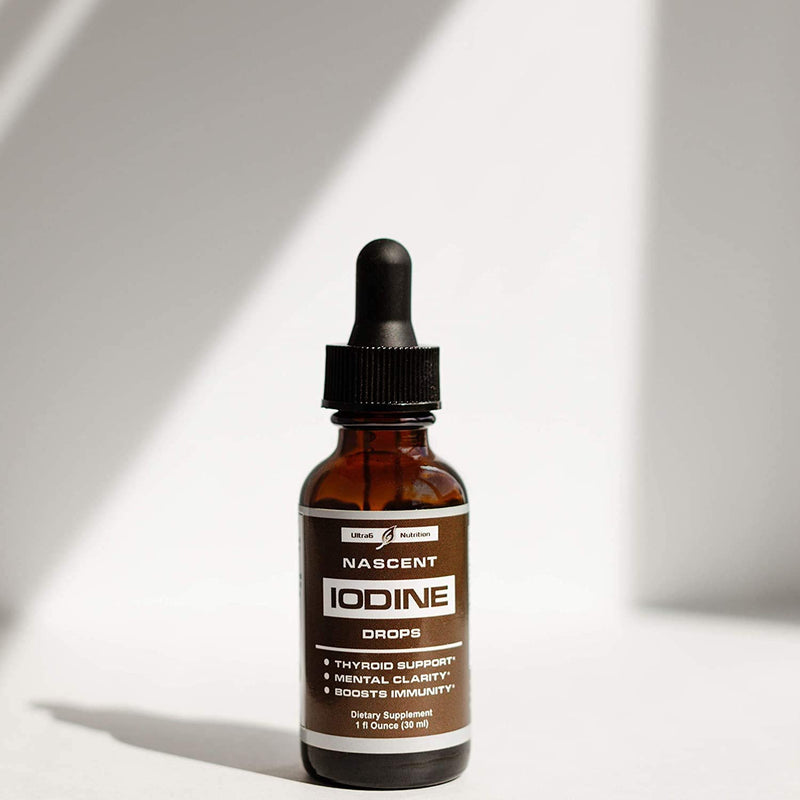 [Australia] - Nascent Iodine Supplement | Nascent Iodine Drops and Iodine Solution for Increased Energy & Optimal Health | Liquid Iodine Supplement and Immunity Booster 