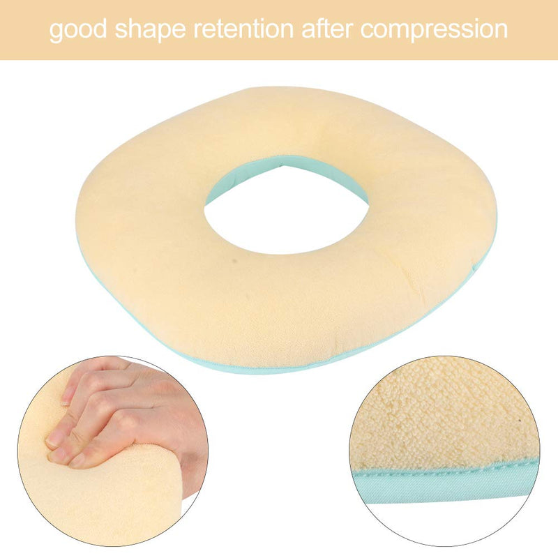 [Australia] - Bedridden Patient Cushion,Mattress Mat Sweat Absorption Cushion Donut Pillow Tailbone Cushion for Elder Bedridden Patient (Bed Bed Plus Size) Yellow cama cama plus tamaño 