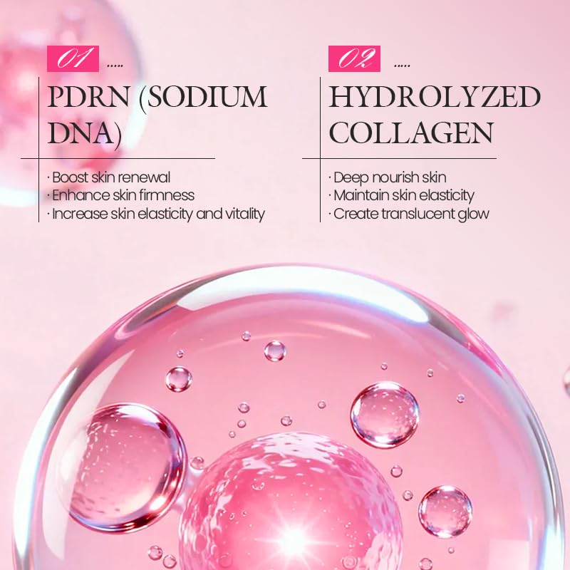 Collagen PDRN Capsule Cream 70 g × 2, Firming Care for Smooth Skin, Softens Fine Lines, Easily Absorbent and Non-Greasy