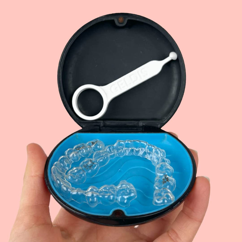 [Australia] - GELDIS Aligner Remover - Denture Puller - Antibacterial Remover for Dental Equipment - Removal Tool for Aligners and Transparent Masks, Aligner Removal Tool 