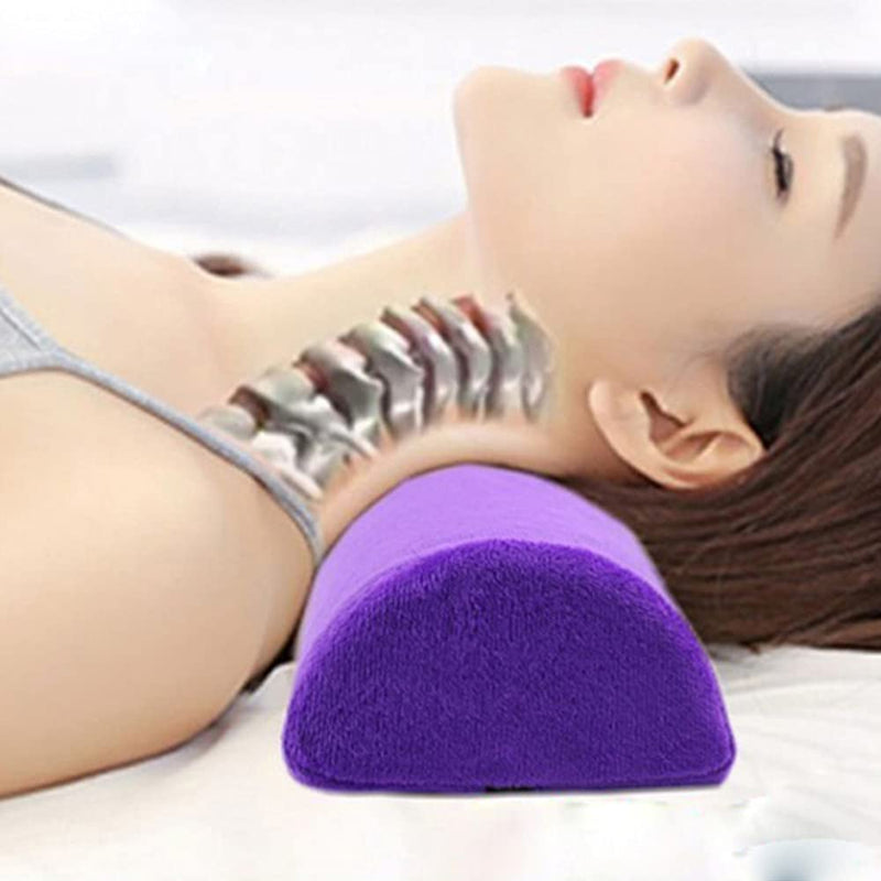 [Australia] - Large Memory Foam Bolster Pillow for Neck Back Lumbar Spine Knee Pain Relief Pillow Support 