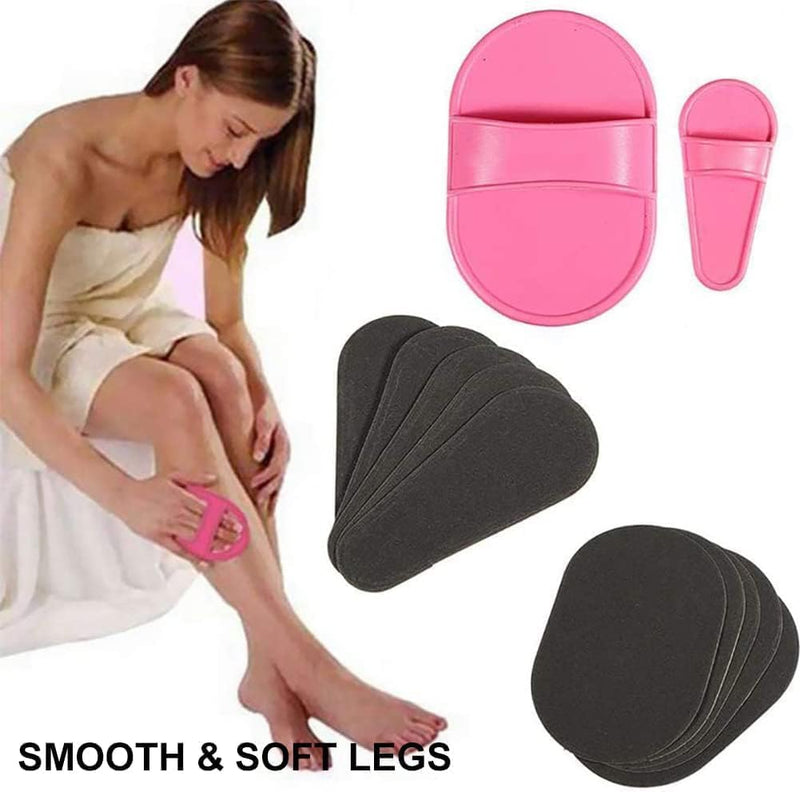 [Australia] - Depilation Pads, Hair Removal Pad Sets, Hair Removal Tool, Portable Hair Removal Tool, Beauty Tool for Removing Small Hairs, for Women Girls Skin Care, 1 Set 