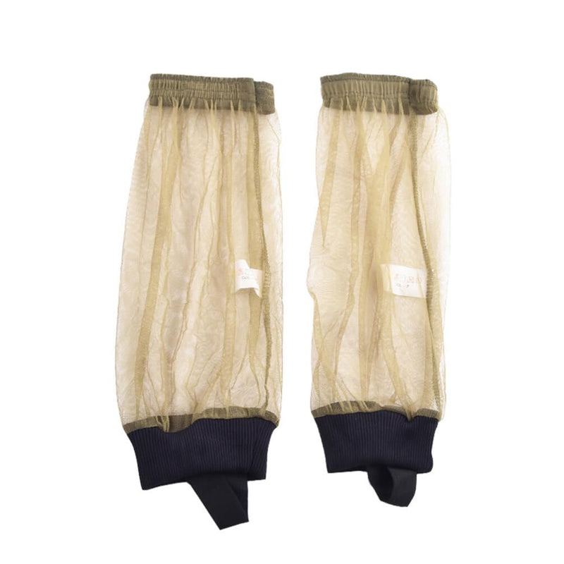 [Australia] - BESPORTBLE Anti Mosquito Net Leg Gaiters Sleeves Feet Protector Support Bug Pants for Outdoor Fishing Hunting Jungle - Green 