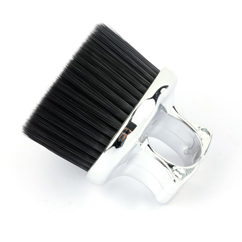 Mustaches Neck Duster Brush: 3pcs Barber Face Cleaning Hairbrush Beard Brush, Finger Brush for Barbers Men Beauty Salons Home Use