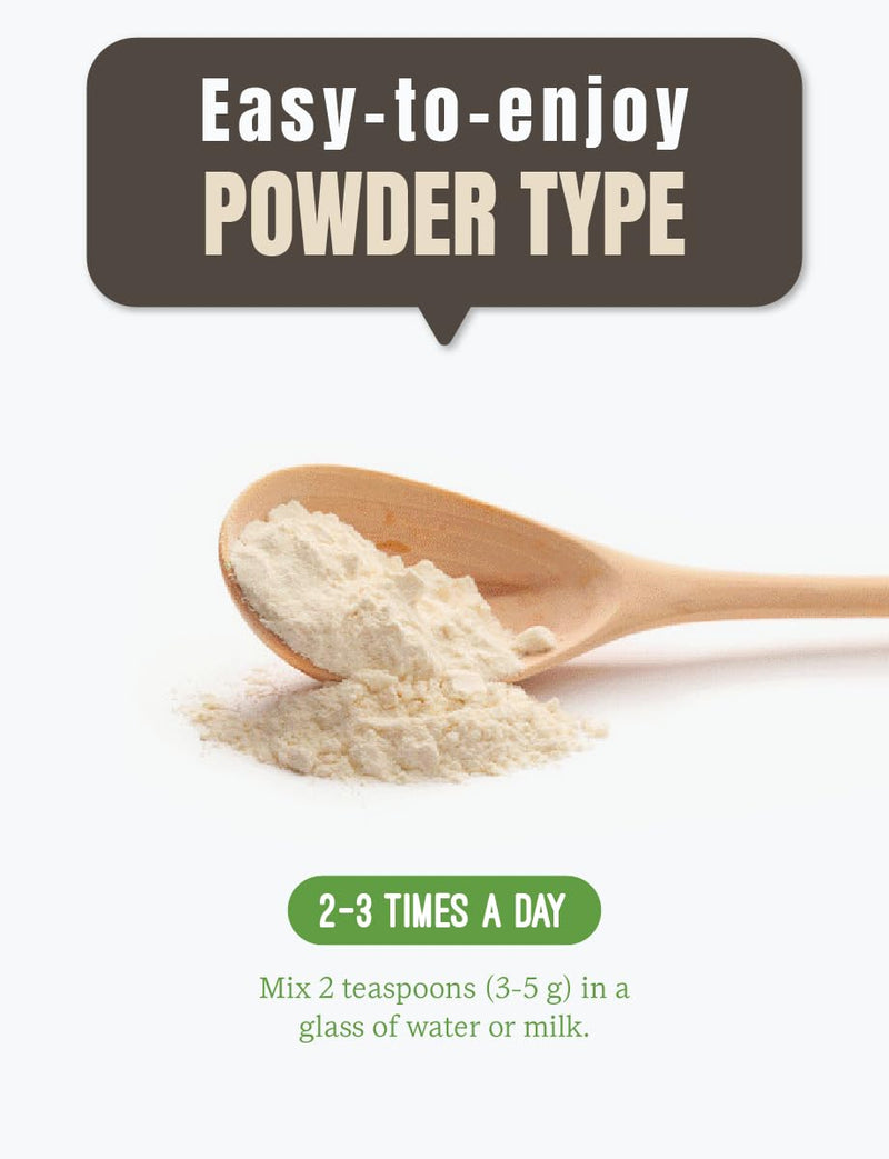 Korean Lotus Root Powder Contains Amino Acid Vitamin B, C Arginine Mucin for Baking & Drinks 300g