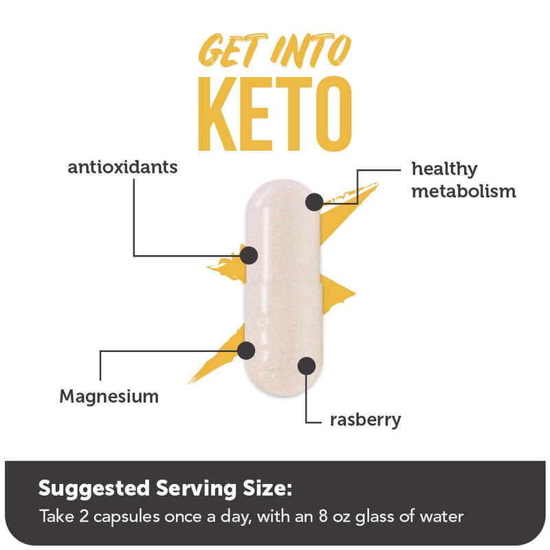 Vitamin Bounty Premium Raspberry Ketones Supplement - Keto Pills for Weight Loss - Promotes Ketosis & Metabolism Support - Keto Diet Aid - Energy Boost for Women & Men - 60 Capsules