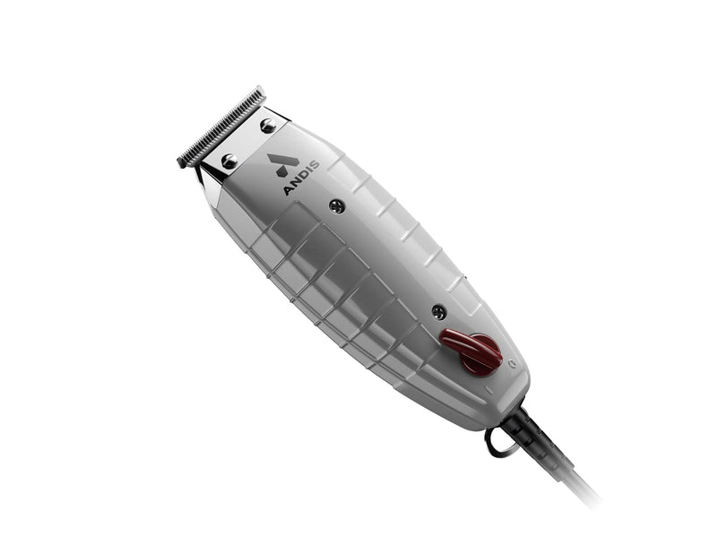 [Australia] - Andis 04780 Professional T-Outliner Beard & Hair Trimmer for Men with Carbon Steel T-Blade, Bump Free Technology – Corded Electric Beard Trimmer, GTO, Grey New T-Outliner 