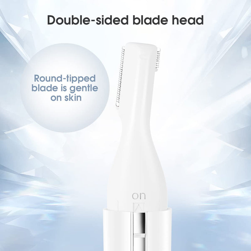 [Australia] - TOUCHBeauty Corrective Trimmer for Body and Face Electric Eyebrow Trimmer Handy Trimmer for Body and Face for Armpit Bikini Lips Chin Beige 