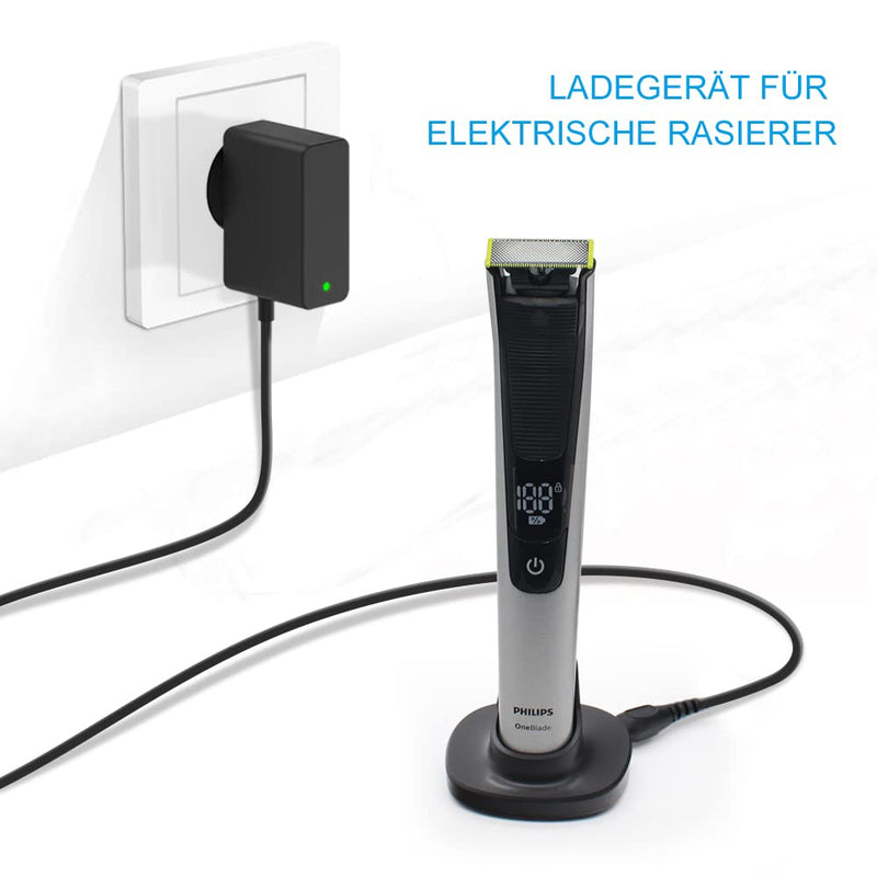 [Australia] - 15V HQ8505 Shaver Power Supply Charger Charging Cable for Philips Series 9000 5000 7000 Oneblade-Pro at HQ MG BG HC PT BT Aquatouch Depilador BodyGroome Shaver Charger Cable 