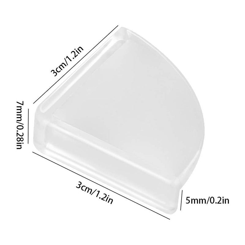 [Australia] - [36 Pack] Slim Clear Edge Bumpers, Tomorotec Corner Protectors Edge Guards Corner Cushion for Baby Safety for Furniture, Slim Table, Windows, Bed and etc 