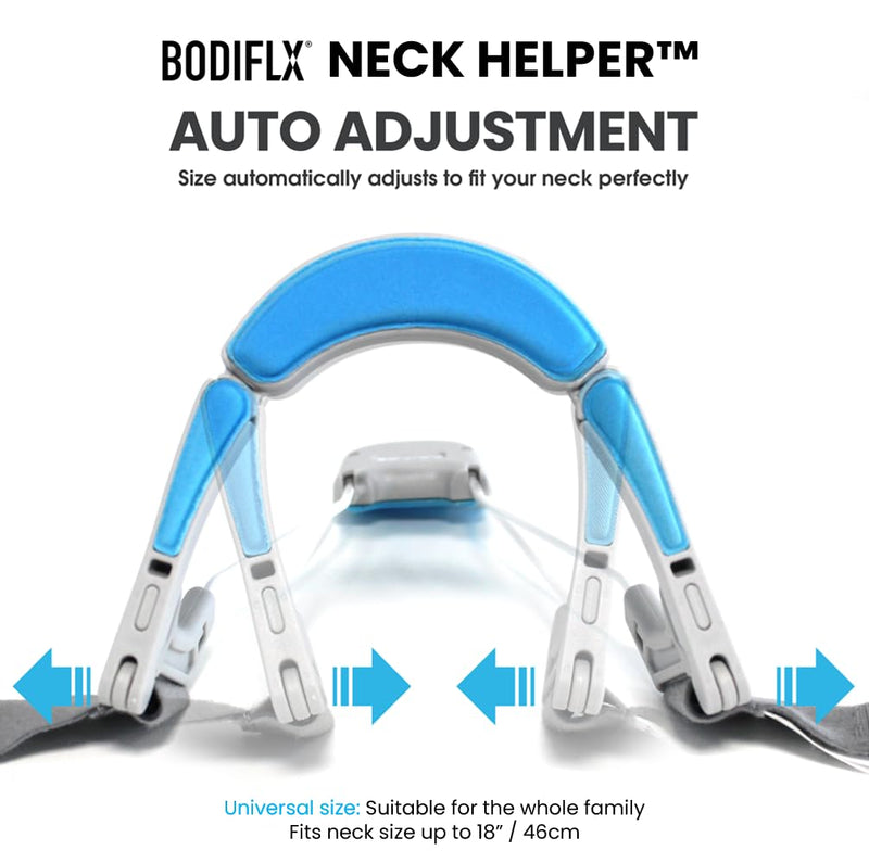 [Australia] - Neck Brace for Cervical Pain Relief, KEPTFIT Cervical Neck Traction Device, Neck Stretcher Cervical Traction, Helps Correct Forward Head Posture, While Easy to Wear, Breathable（Medium/Grey） Medium 