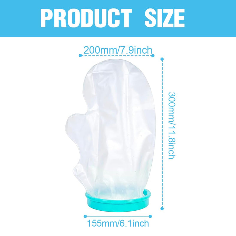 [Australia] - KSJEHW Waterproof plaster protection (hand) made of silicone, for bath and shower, for children up to 10 years (30x20cm) 