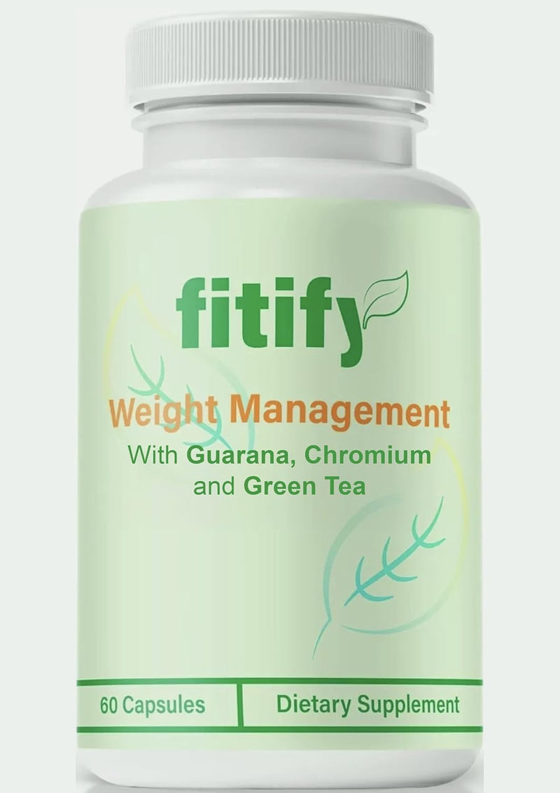 Fitify - Weight Management Capsules - Natural Ingredients - 60 Capsules - Vegan/New & Sealed