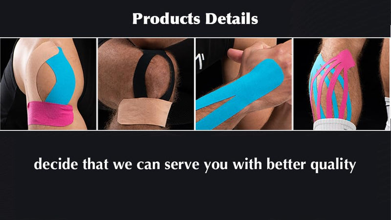 [Australia] - (3 Pack) Kinesiology Tape for Physical Therapy Sports Athletes‚ÄìLatex Free Elastic Kinetic Tape 16ft Water Resistant Kinetic Uncut Sport Tape for Knee Pain, Shoulder Muscle & Elbow(Black+Blue+Beige) 3 Rolls Kinesiology Tape Black+blue+beige 