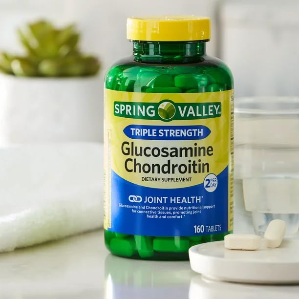 [Australia] - Spring Valley - Glucosamine Chondroitin, Triple Strength, 160 Tablets by Spring Valley 